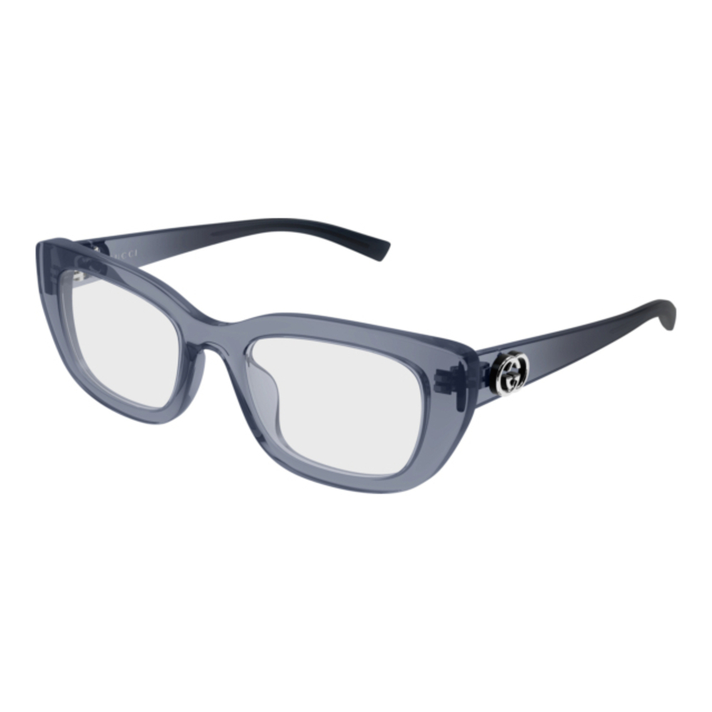 NWT Gucci GG2027o Grey 52mm Eyeglasses
